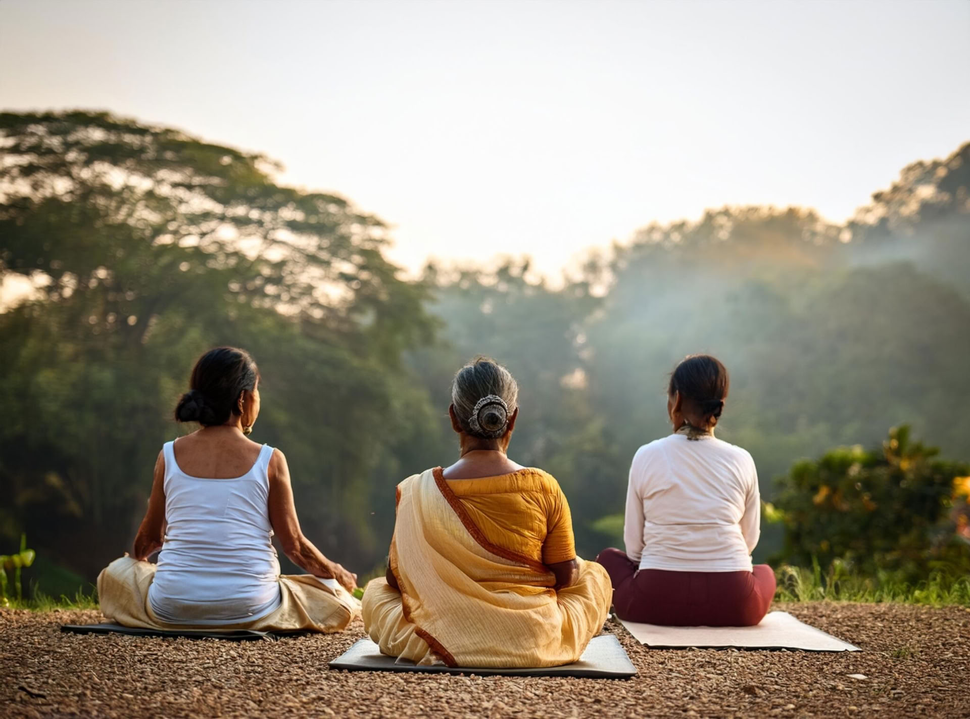 Retiro de bienestar para personas mayores en Rishikesh, India