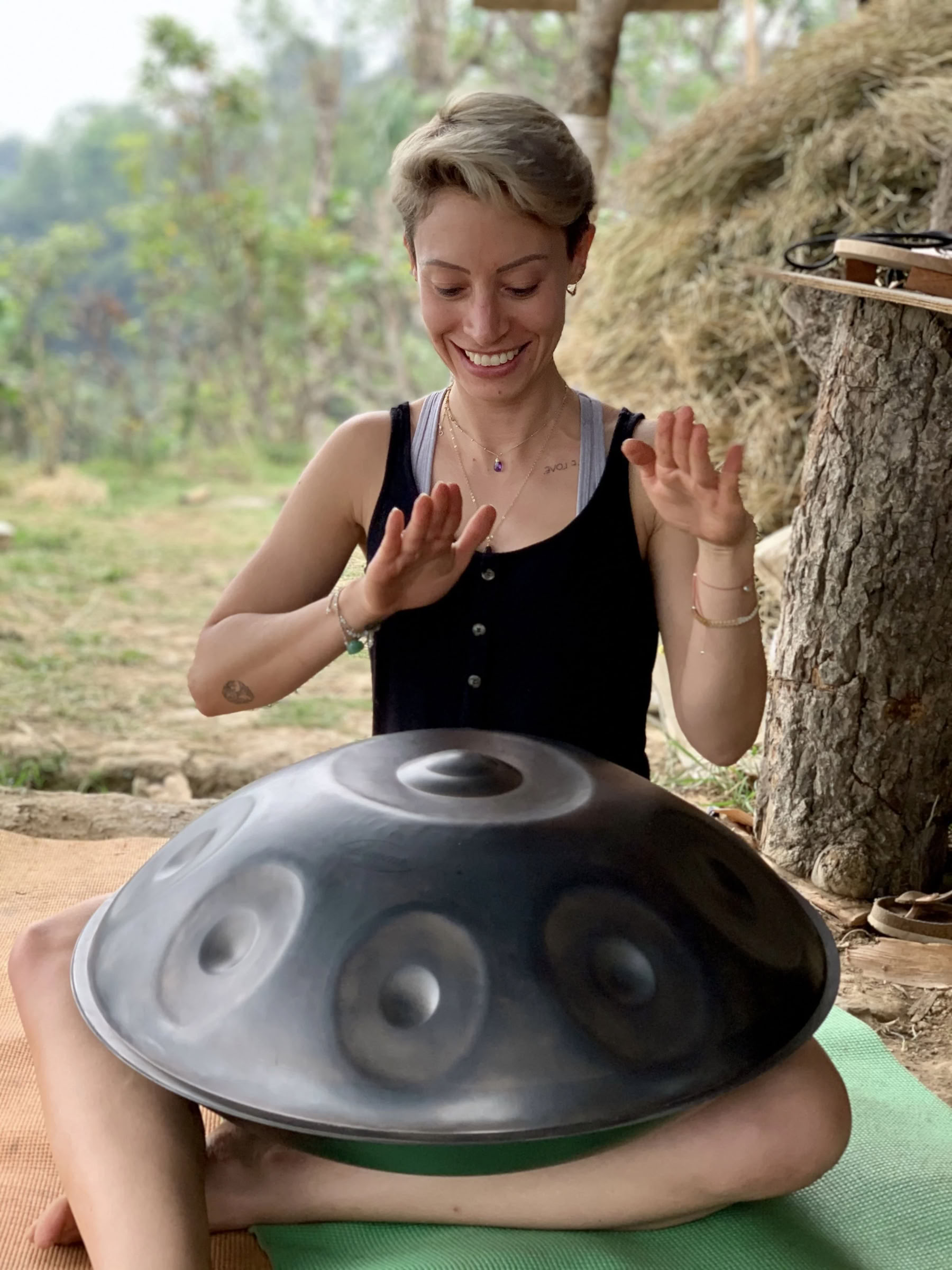 Retiro para aprender handpan