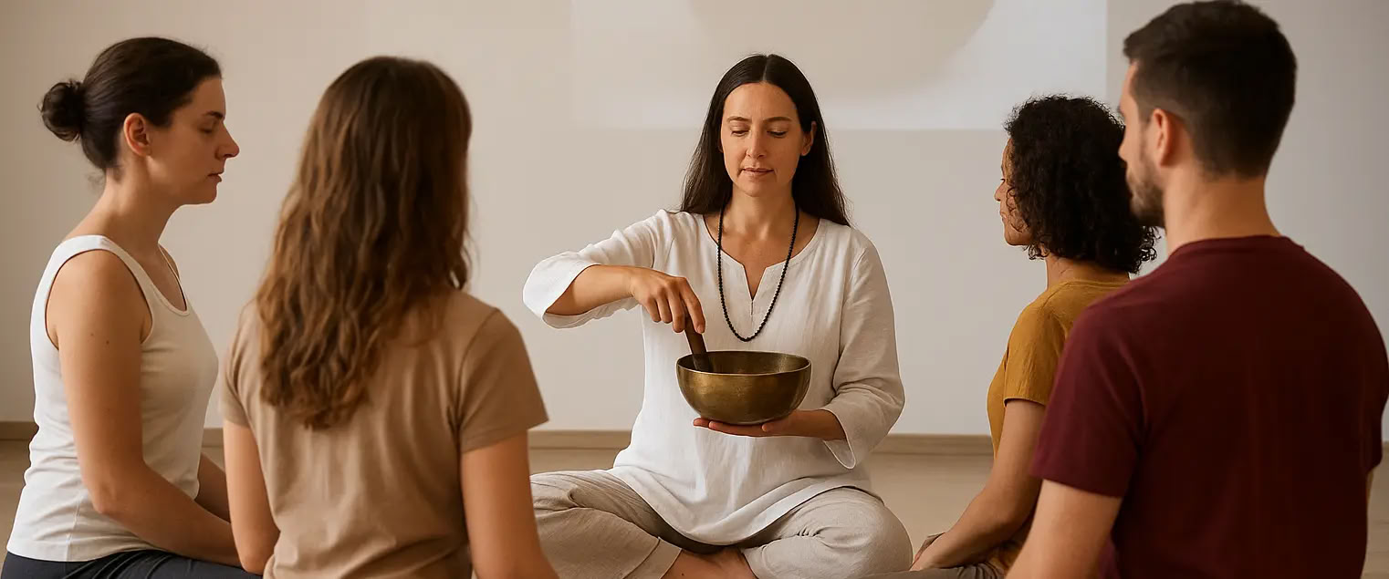 Curso de Sanación con Sonido en Varkala, Kerala