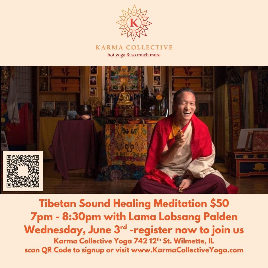 Meditación de sanación con sonido tibetano con Lama Lobsang Palden