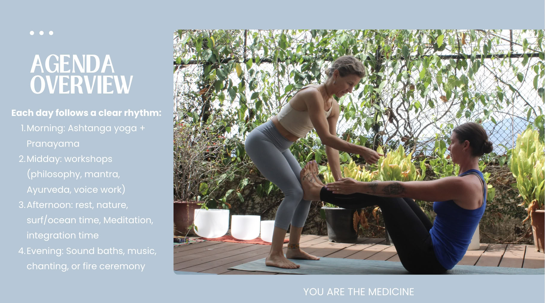 Ashtanga Yoga Inmersión Retiro