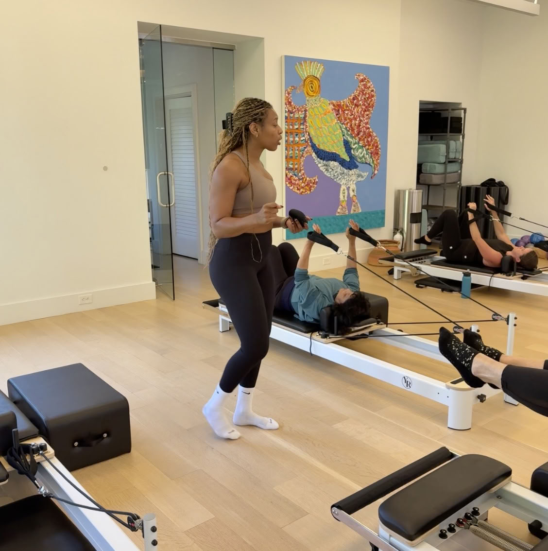 Retiro de Fitness Core Values con Pilates Reformer