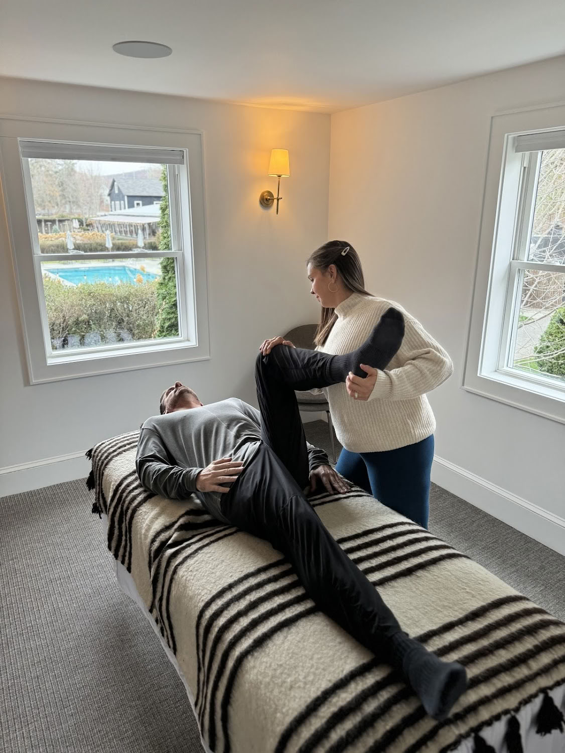 Estiramientos Individuales en Valley Rock Massage House