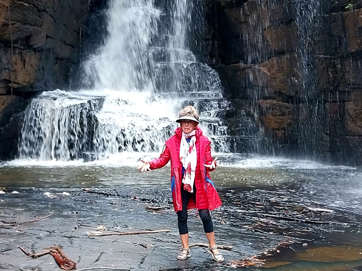 Safari y caminata en Waterfall Bluff