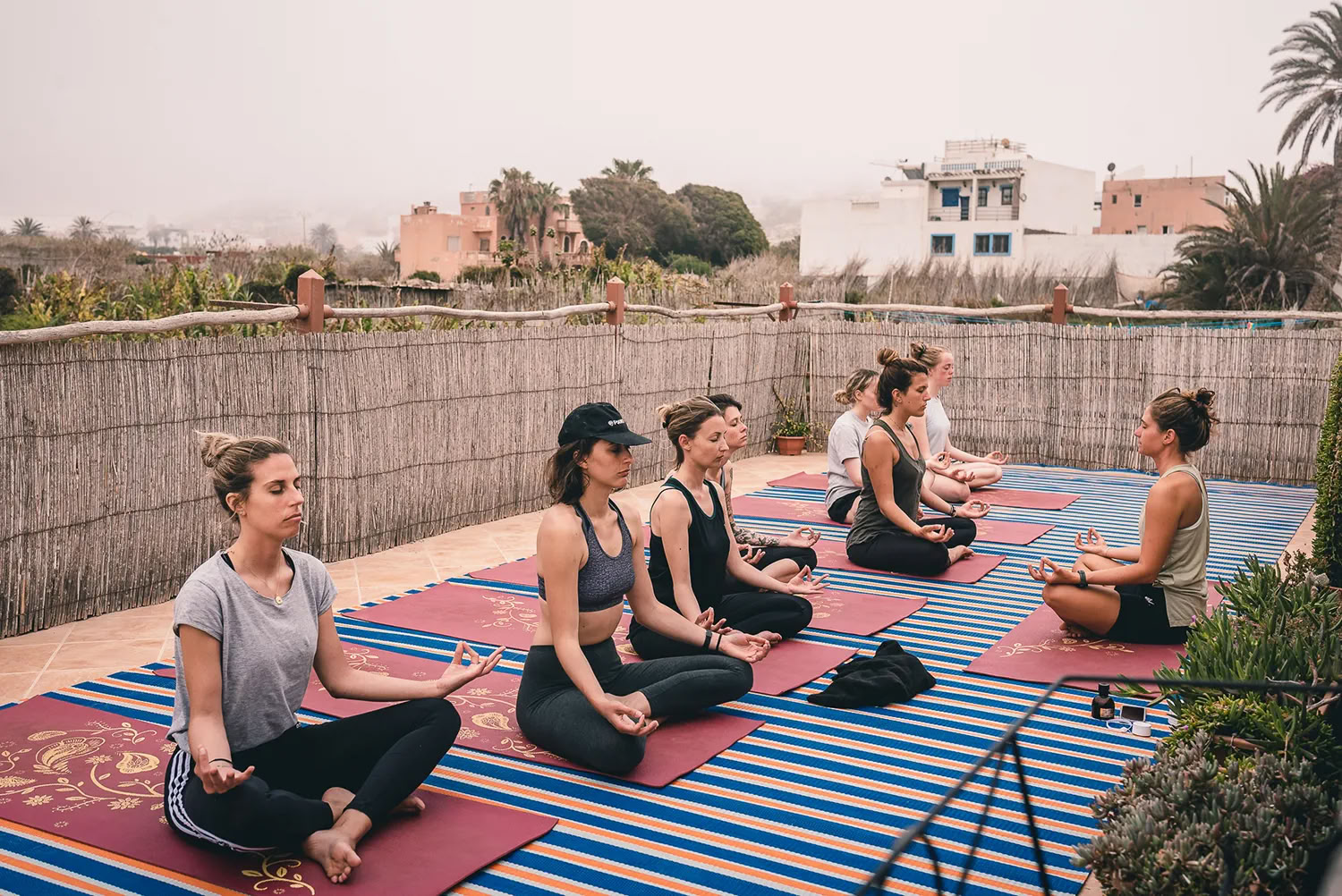 7 días de retiro de yoga, meditación y surf en Marruecos