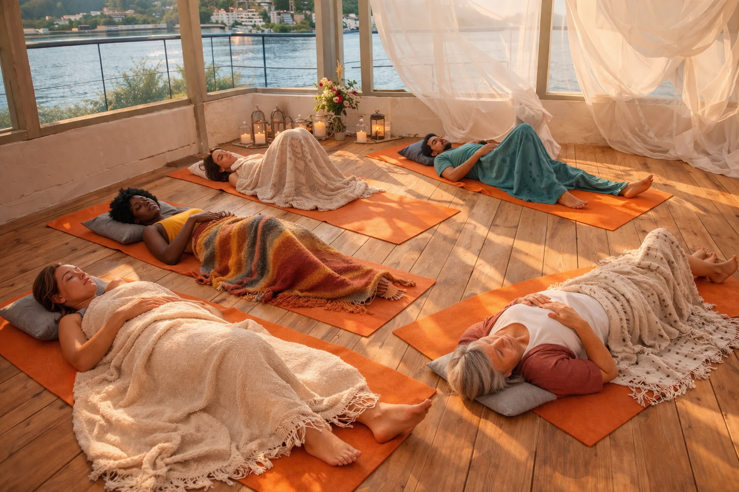 Retiro de yoga para resetear y relajarse de 4 días