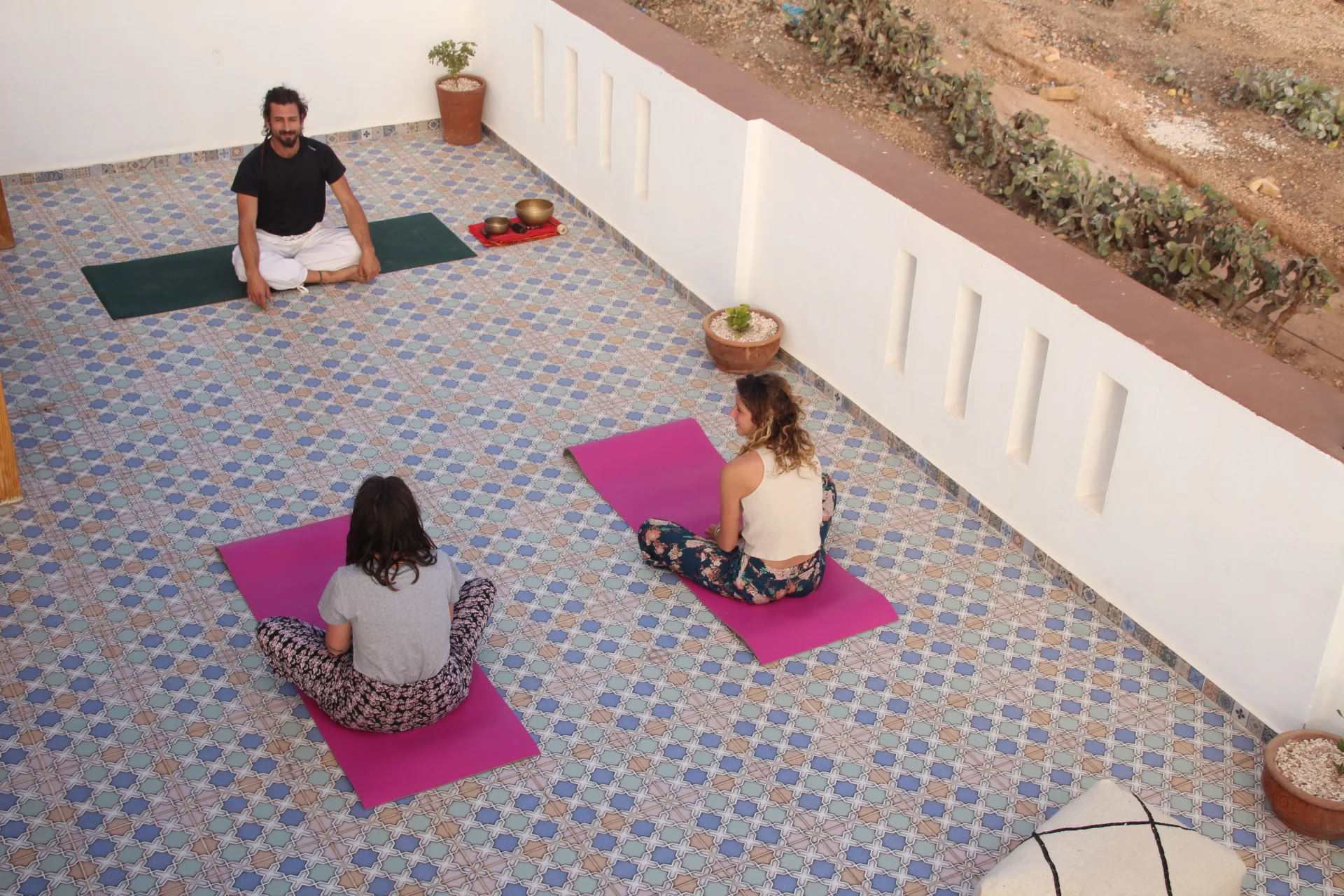 Coaching de surf y yoga
