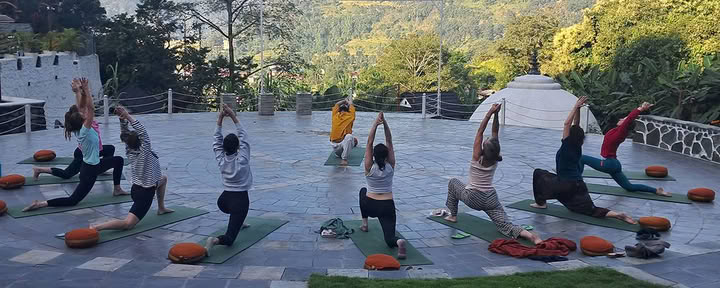 Retiro de bienestar y yoga
