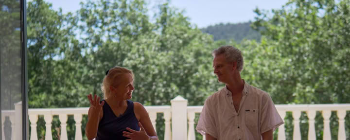 Retiro de yoga y curso de sanación energética parte 3 con Pieter Hiemstra y Elleke van Kraalingen