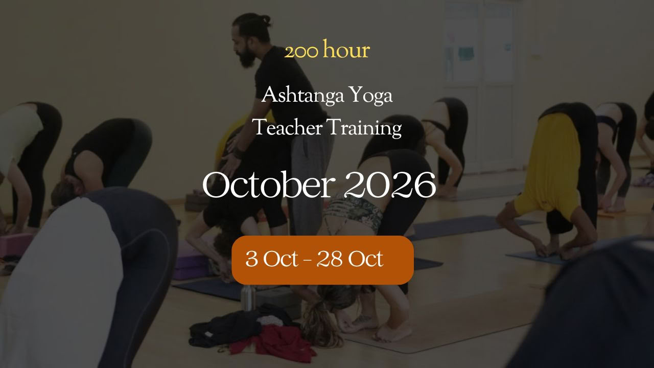 Formación de profesores de yoga Ashtanga - octubre de 2026
