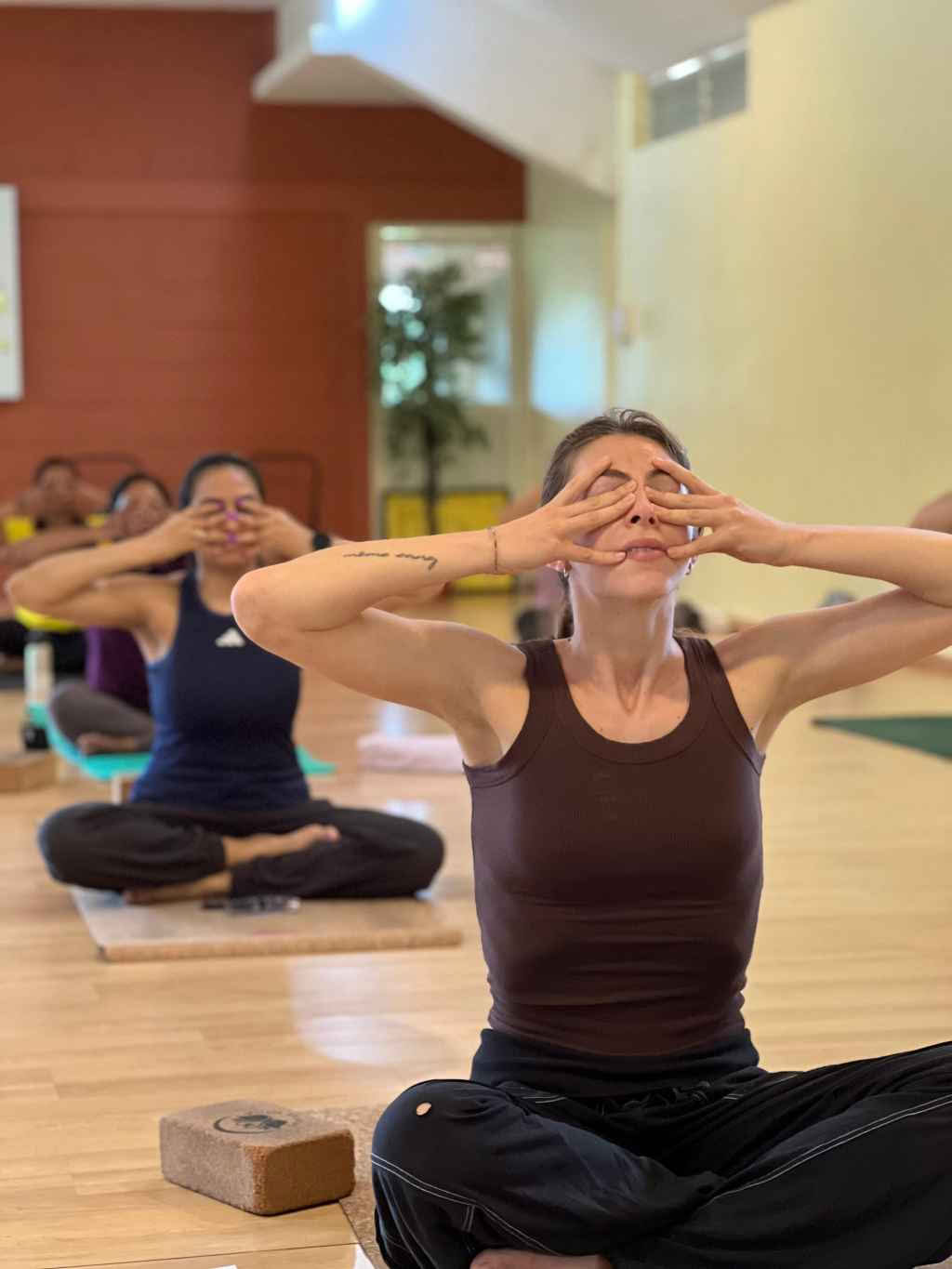 Formación residencial de profesor de pranayama de 100 horas
