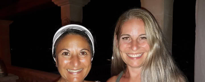 Tiempo para las mujeres junto al mar