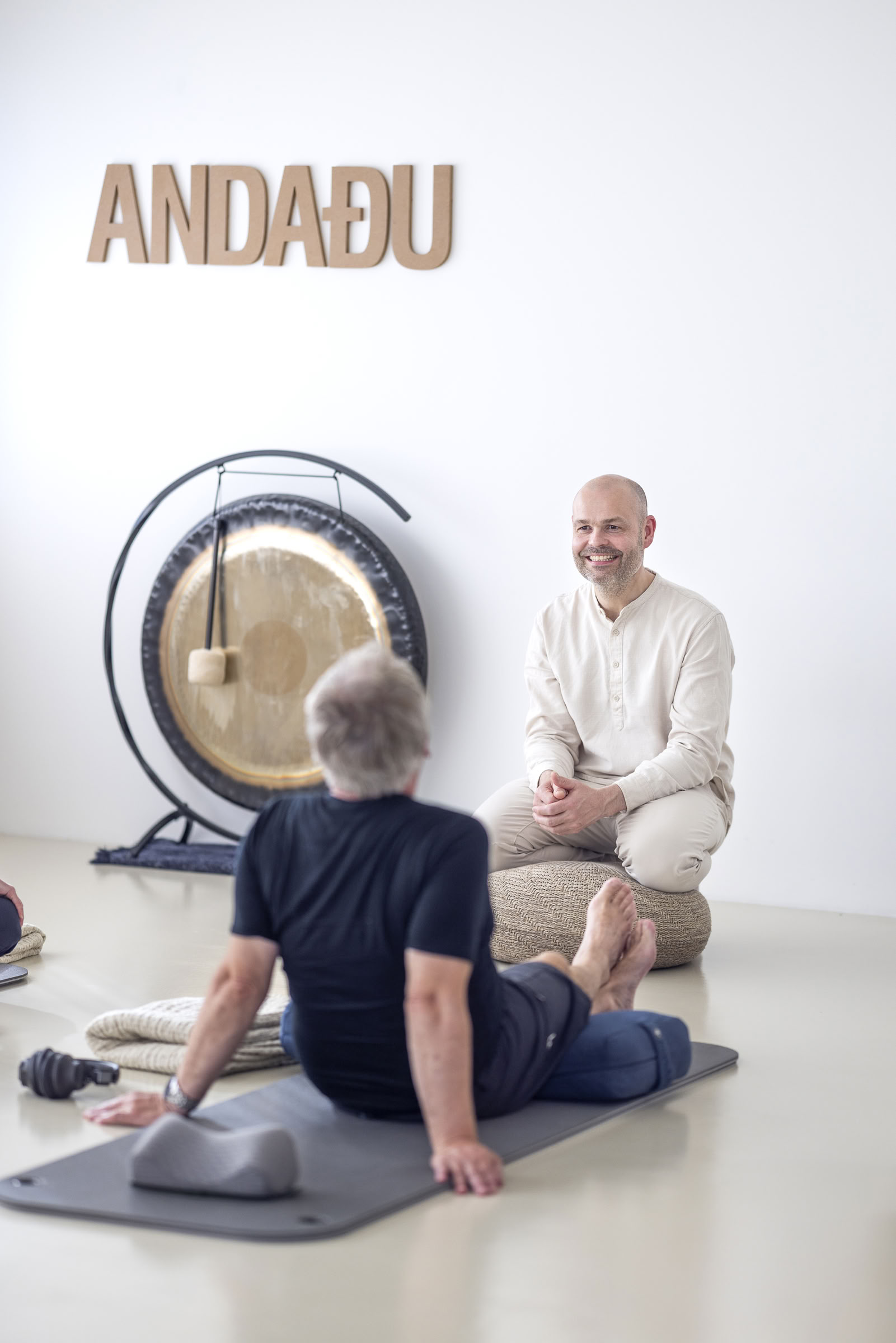 Sesión de breathwork con Andri
