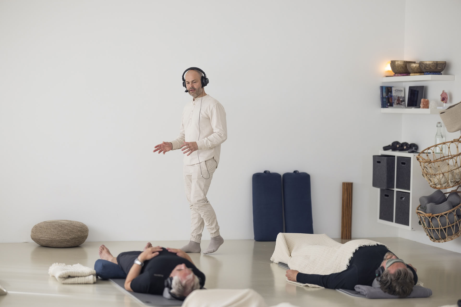 Sesión de breathwork con Andri