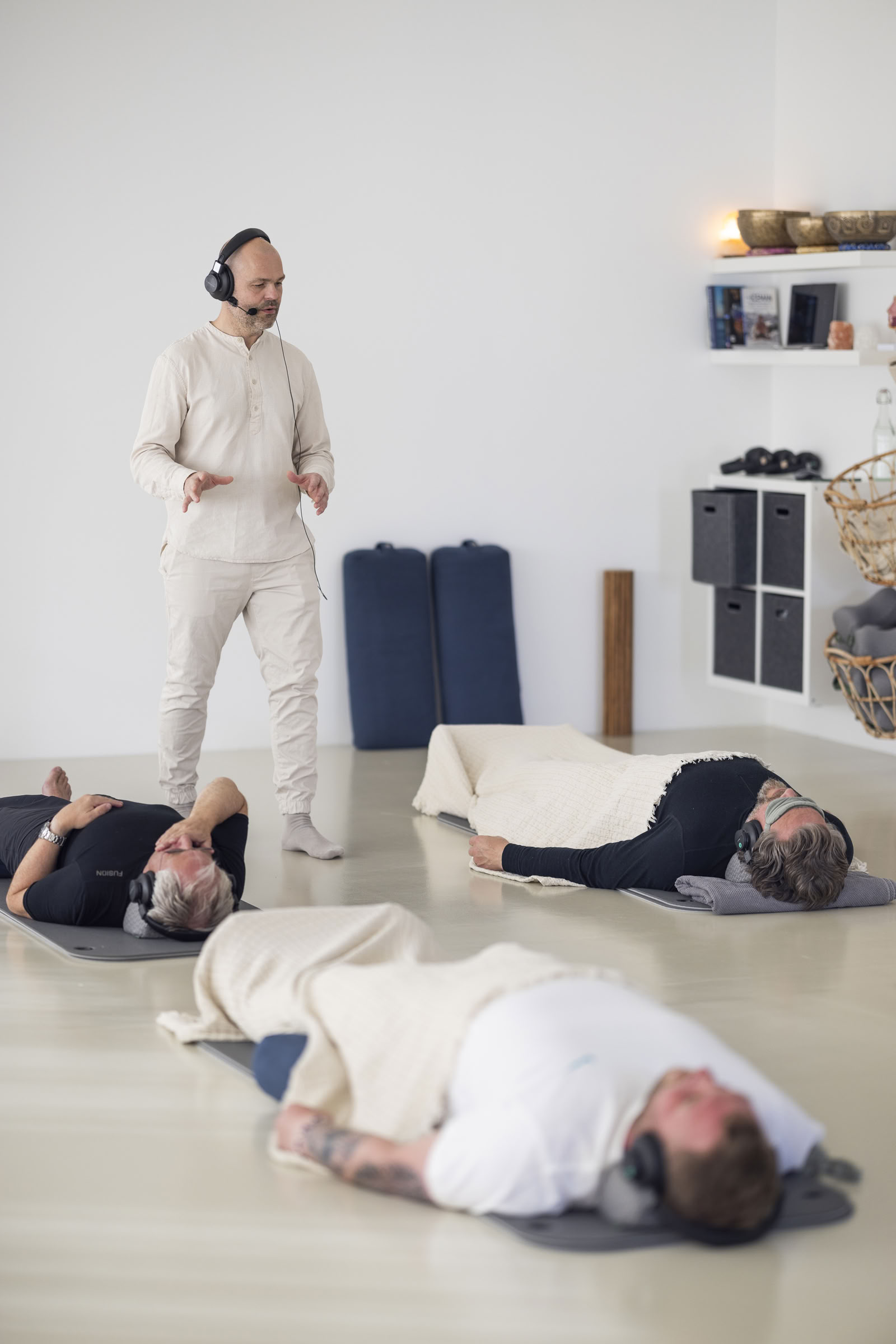 Sesión de breathwork con Andri