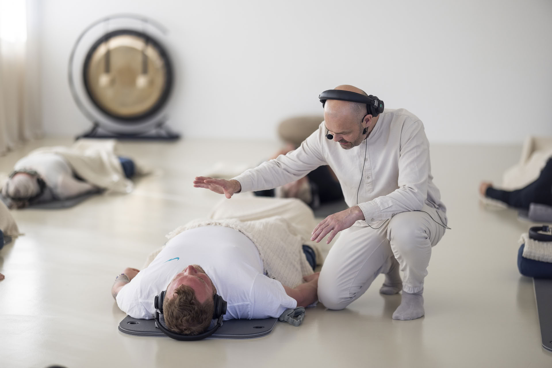 Sesión de breathwork con Andri
