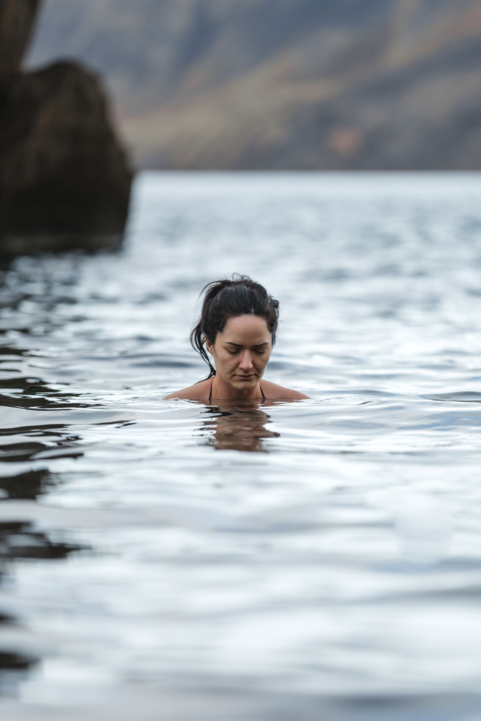 Terapia de frío en la naturaleza y sauna