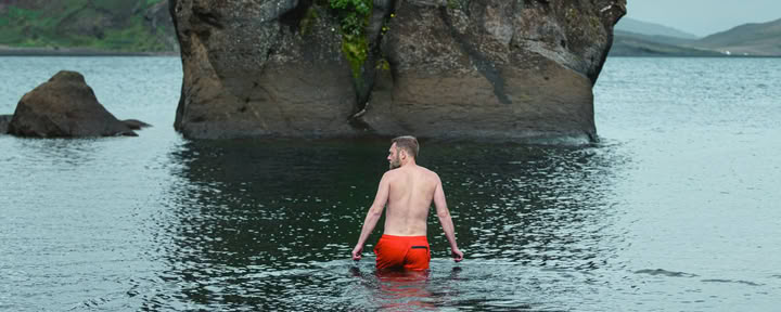 Terapia de frío en la naturaleza y sauna