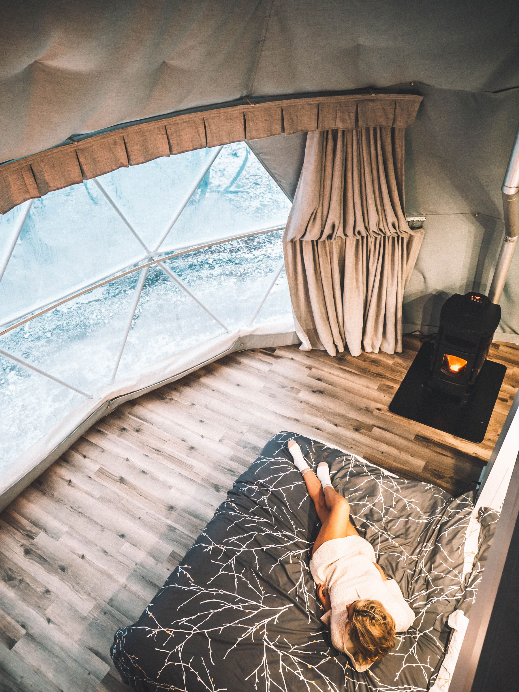 Retiro de glamping para parejas