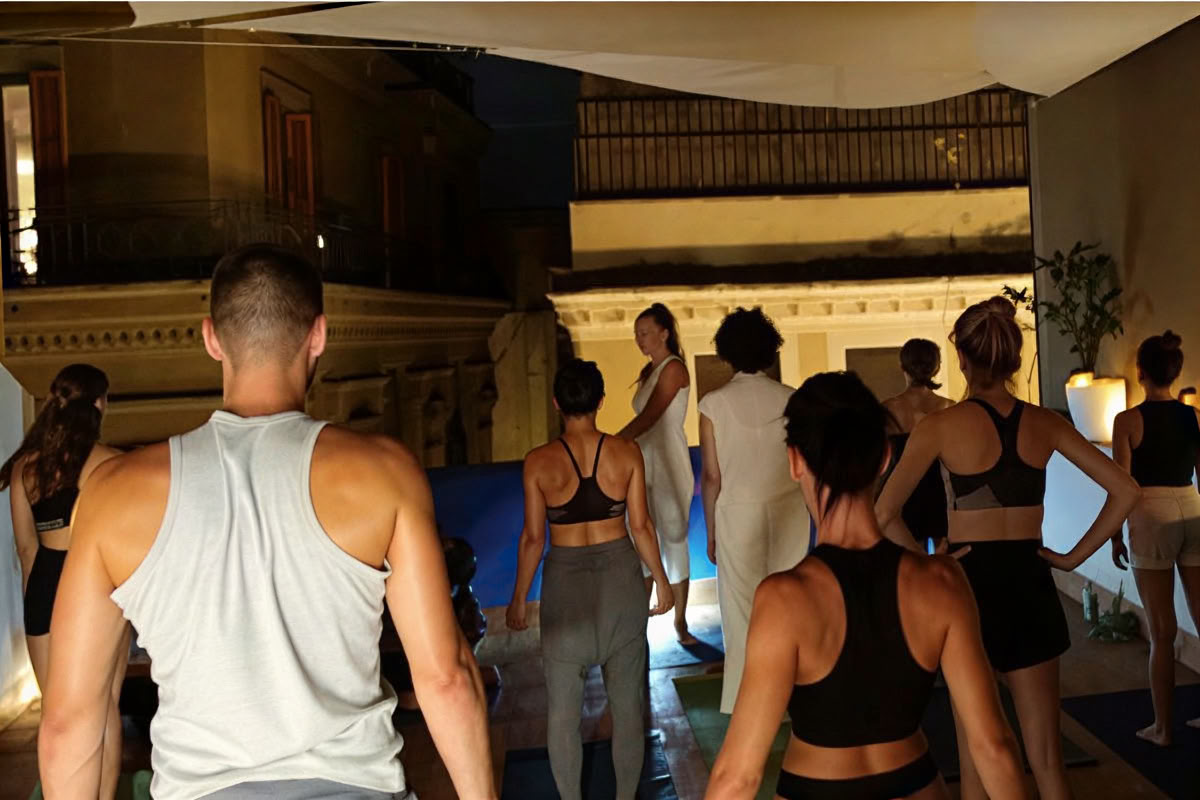 Eventos de yoga y vino