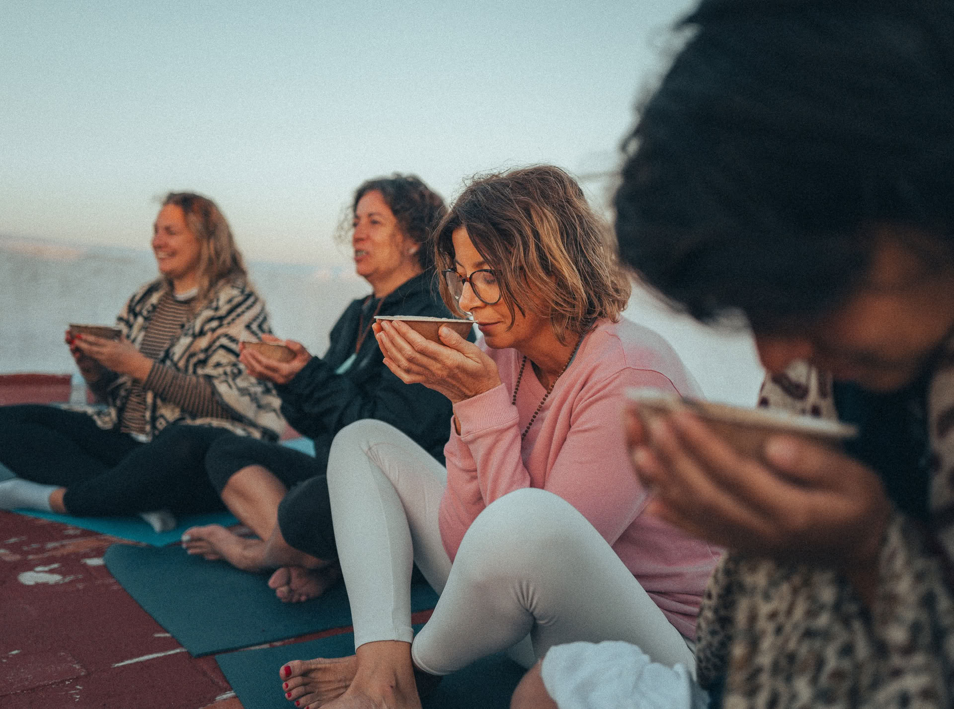 Eventos de yoga y vino
