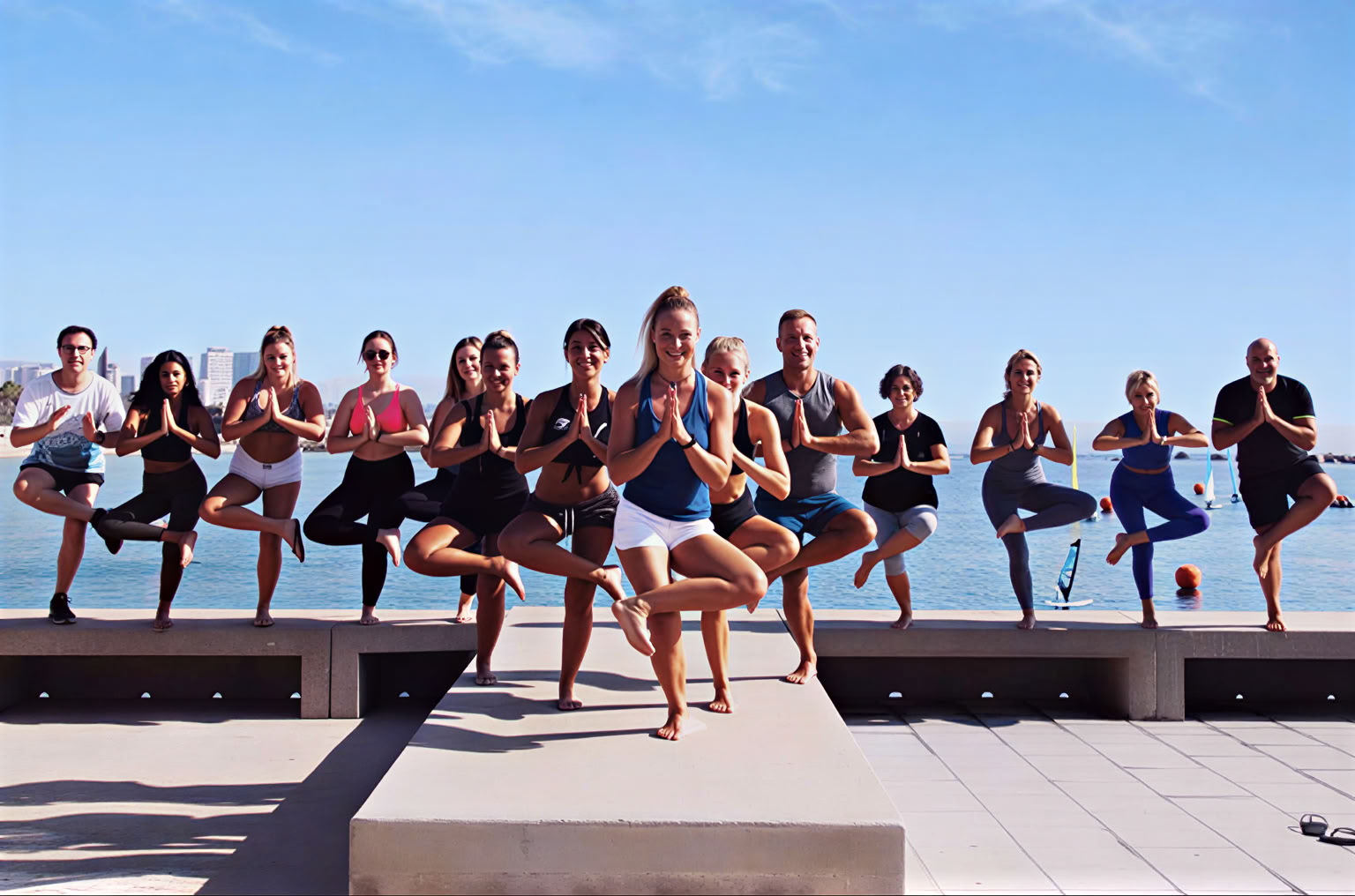 Yoga en la playa