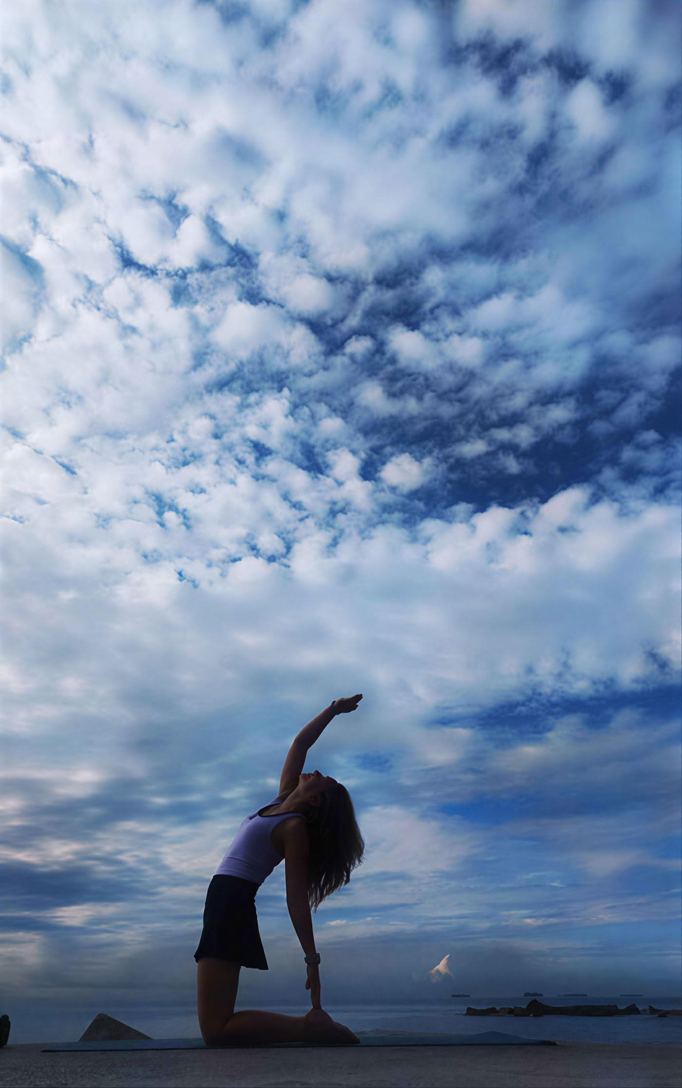 Yoga en la playa