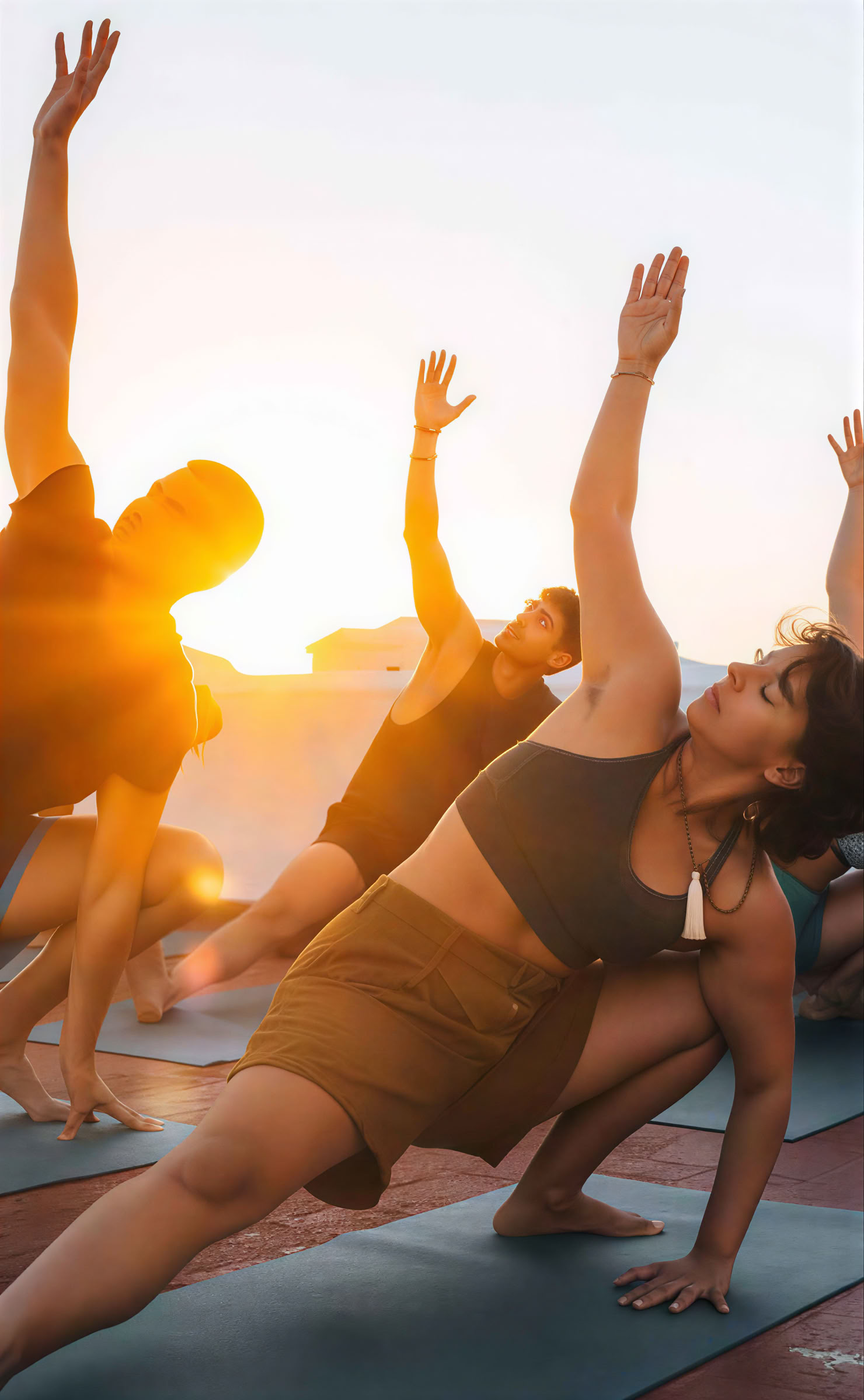 Yoga en la playa