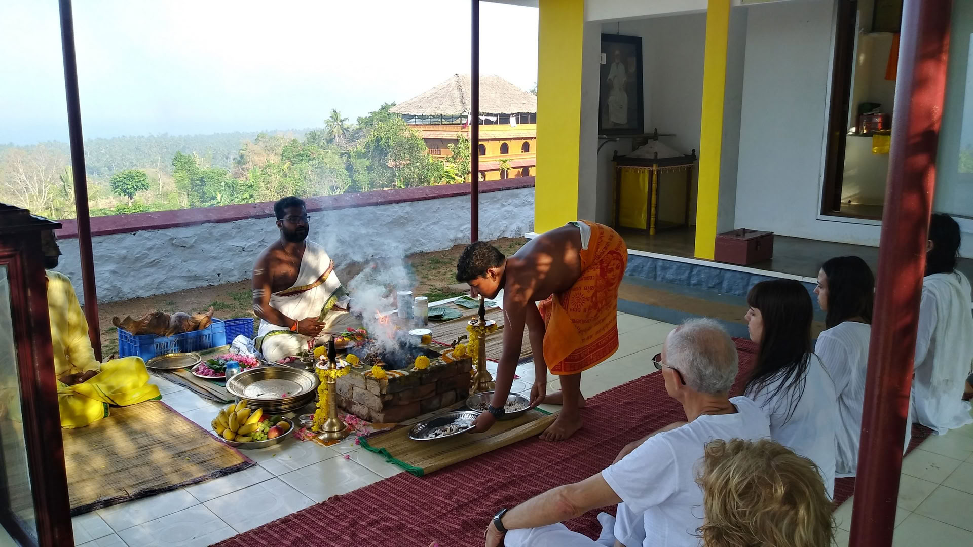 Retiro de Yoga en un ashram