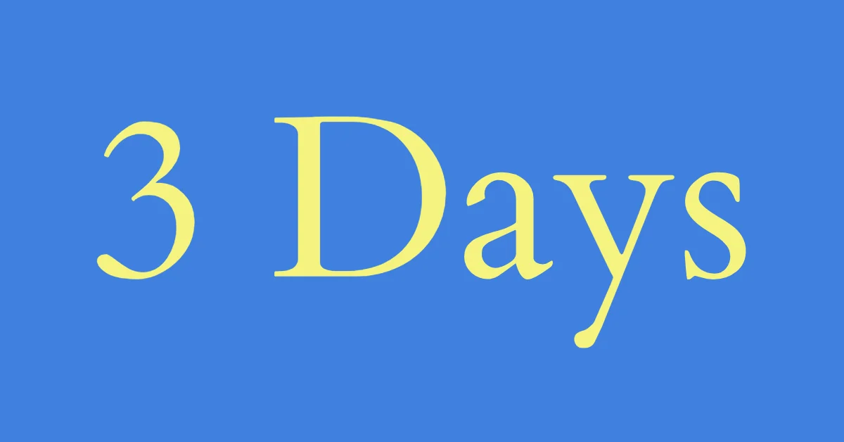 Retiro de 3 días para Solos + Curado