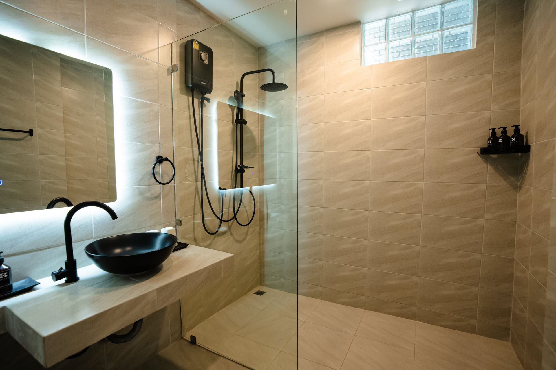 Habitación estándar individual con aire acondicionado en India