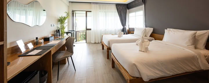 Retiro de yoga en Koh Samui - Prana Pad compartido