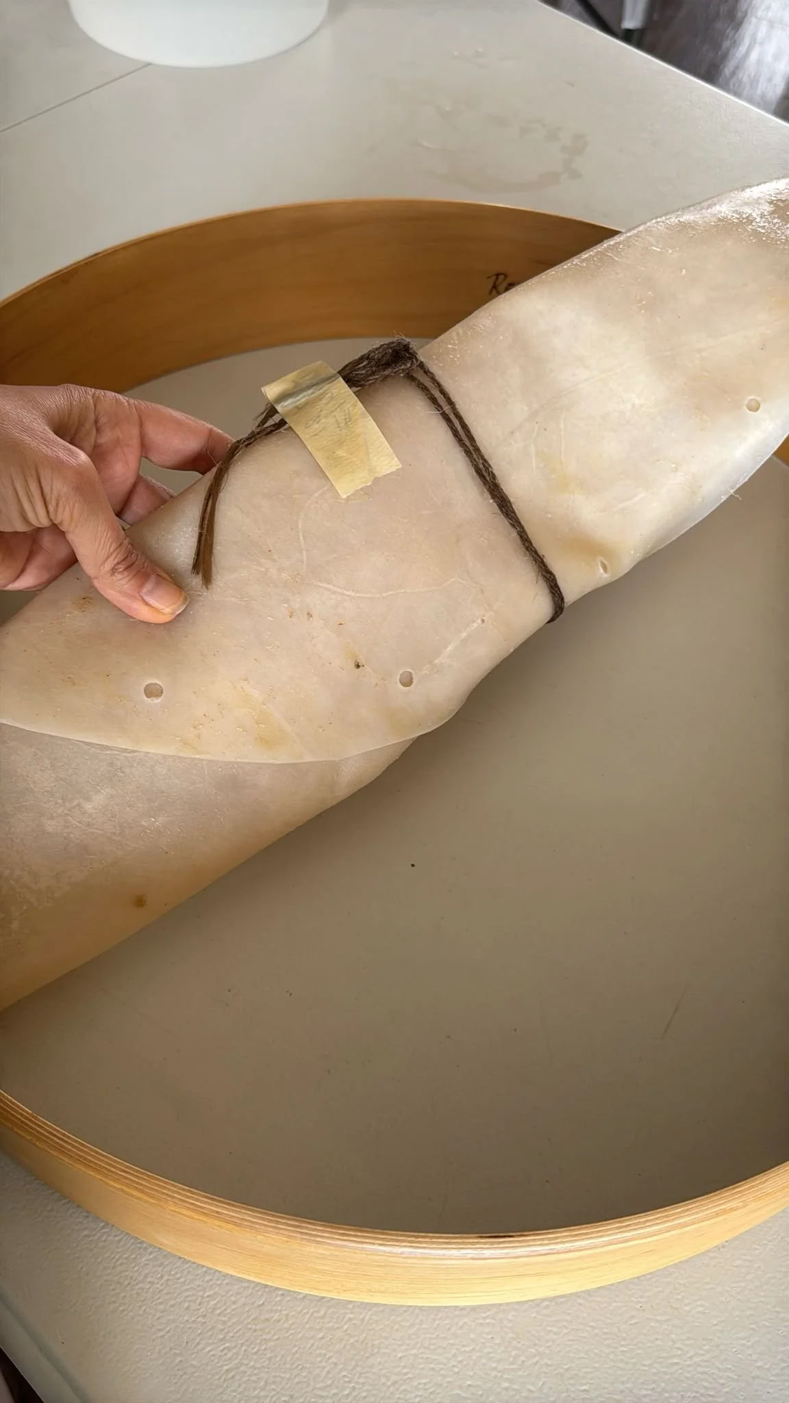Taller de fabricación de tambores y retiro de ritmo