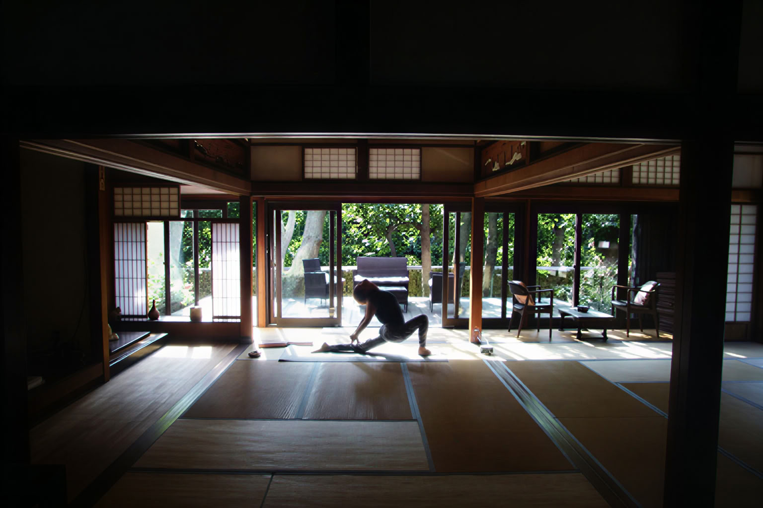 Retiro de meditación y yoga de atención plena en silencio
