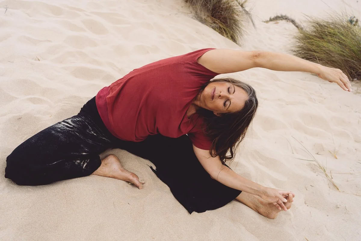 Yoga en la playa