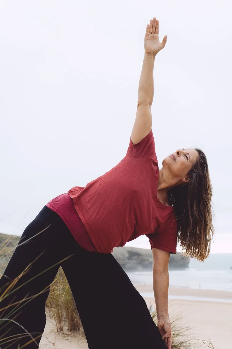 Yoga en la playa