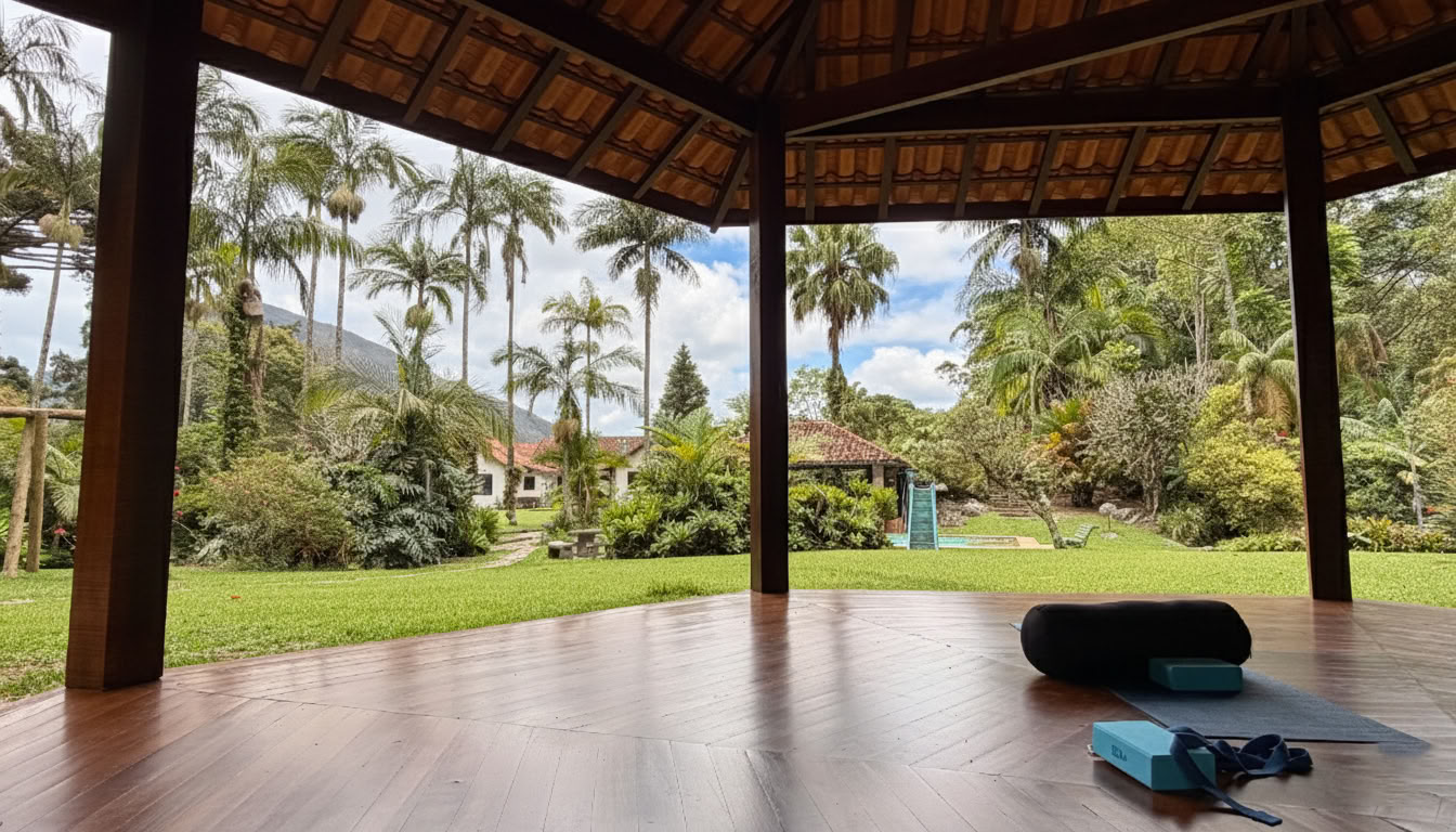 Retiro de yoga de fin de semana cerca de Río de Janeiro