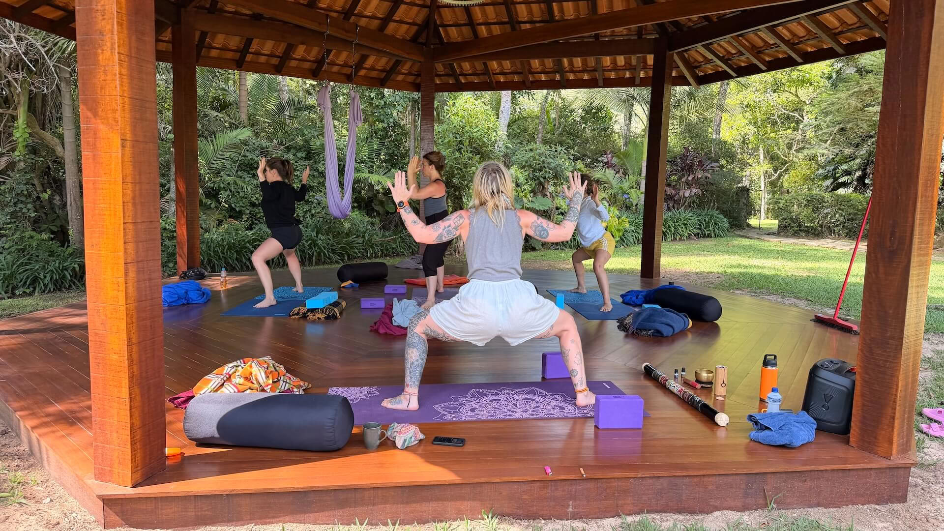 Retiro de yoga de fin de semana cerca de Río de Janeiro
