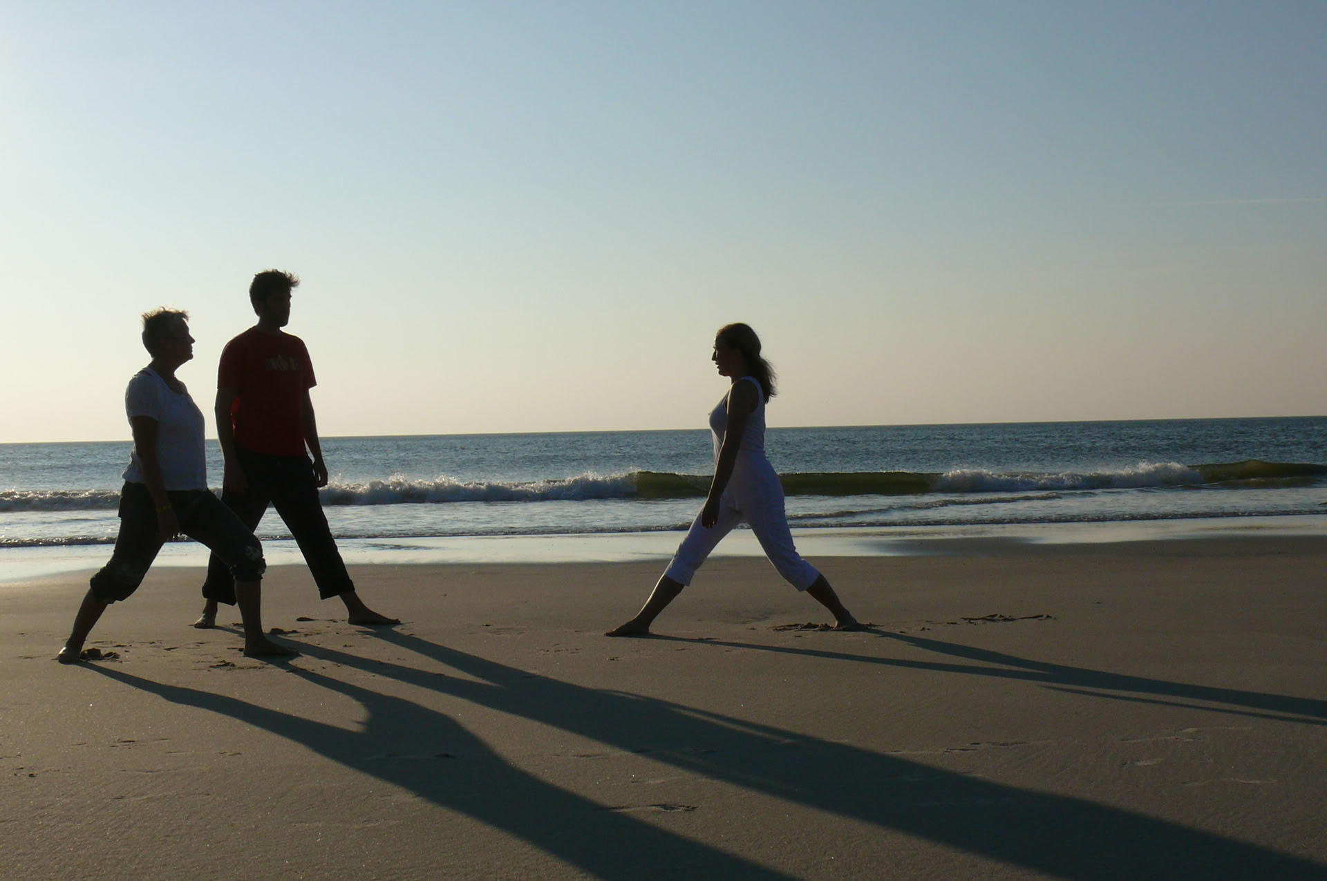 Yoga en la playa