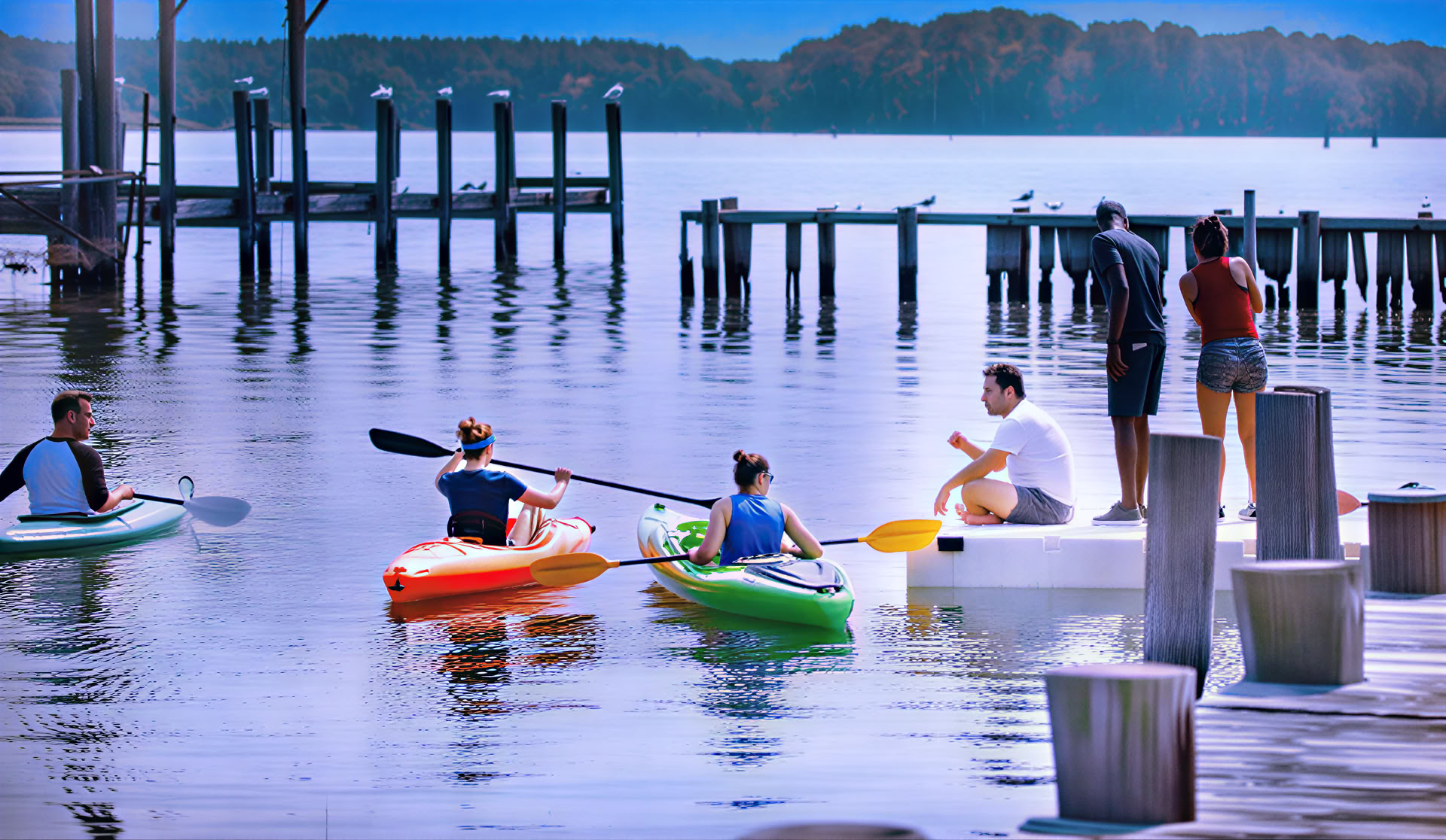 Lugar de retiro de yoga y bienestar en la bahía de Chesapeake — finca privada | Moofy