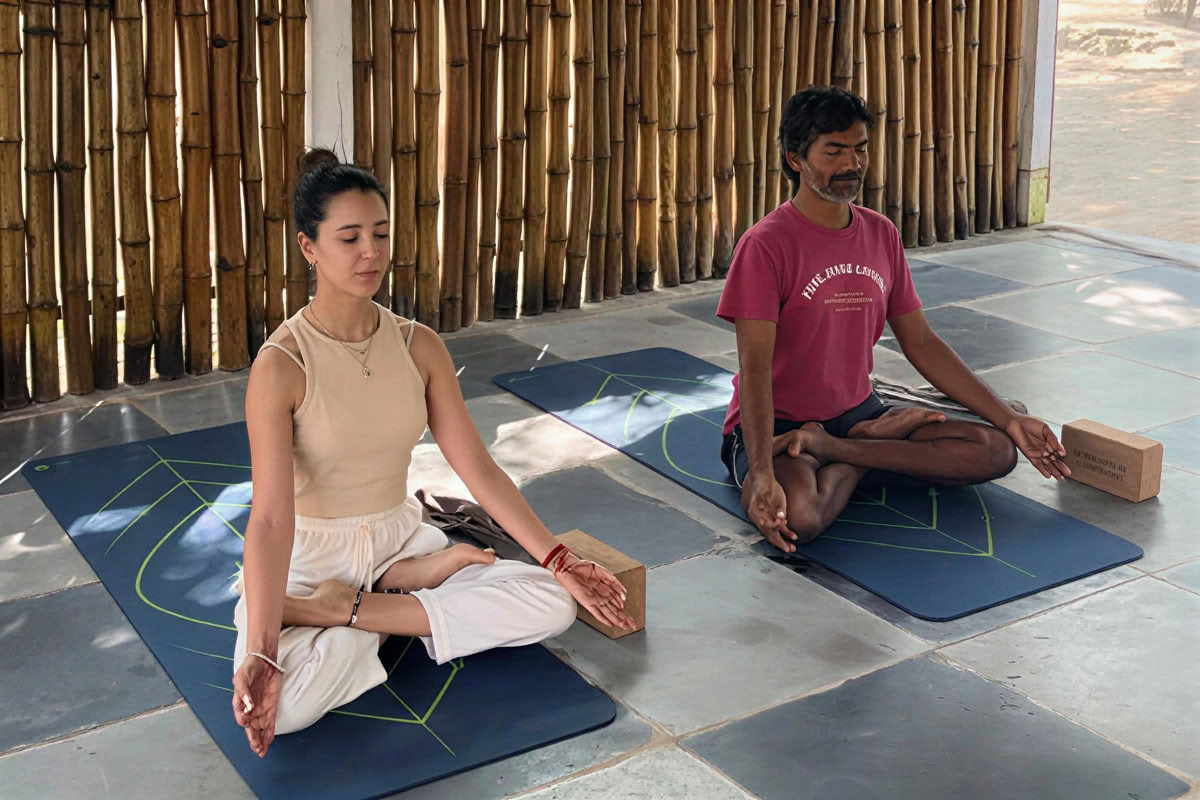 Formación de retiro de yoga en Goa para principiantes