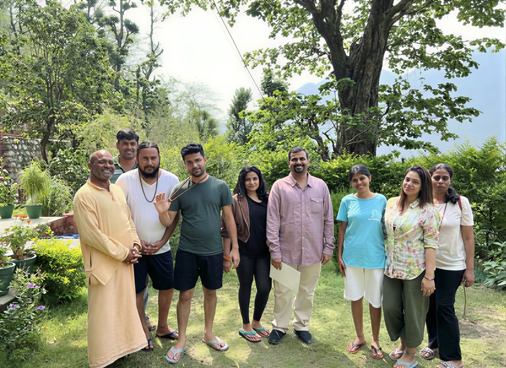 Estancia en un ashram en Rishikesh