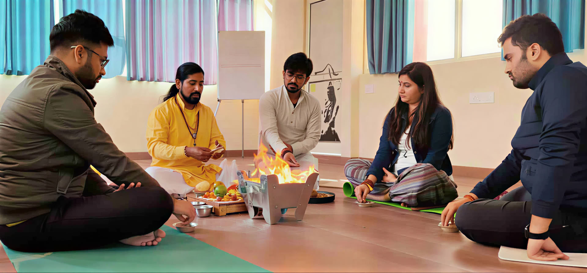 Retiro de meditación de Kundalini Yoga en India
