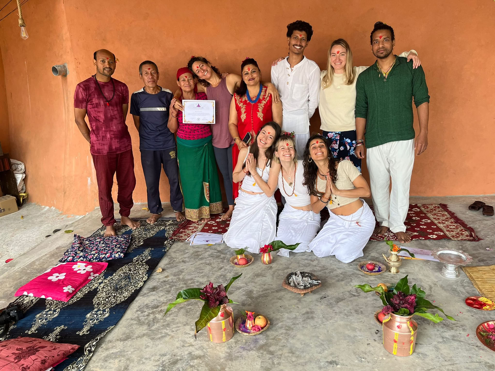 Curso de yoga aéreo