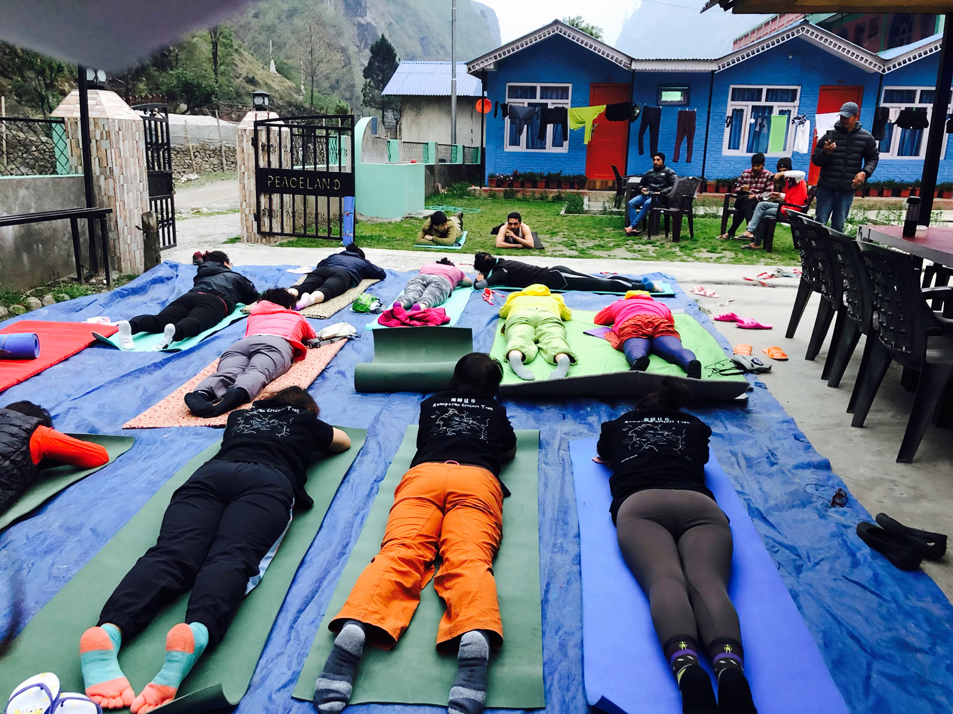 Trekking de yoga por el circuito de Annapurna