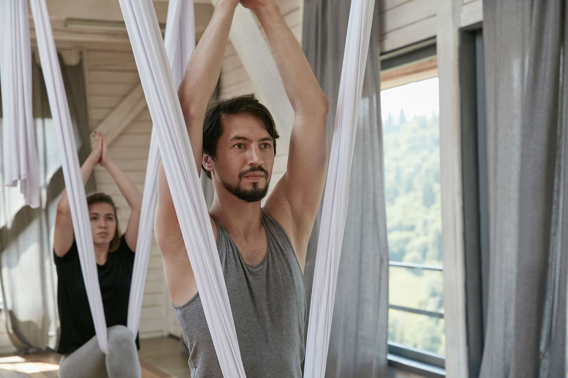 Taller de yoga Iyengar restaurativo