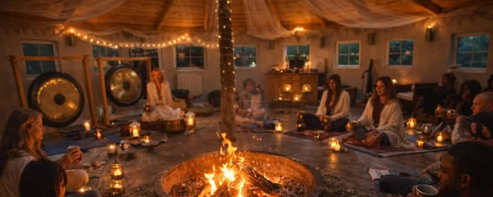Ceremonia de sanación con sonido del equinoccio de otoño