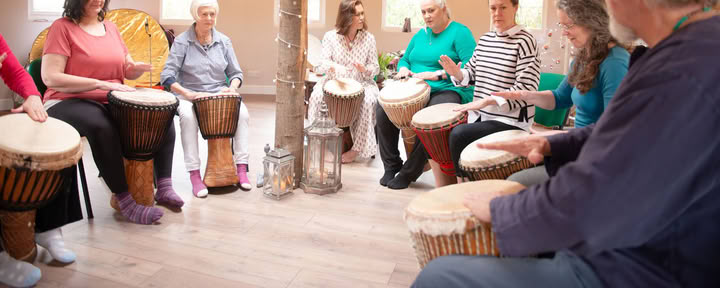 Curso de percusión con djembe de 6 semanas