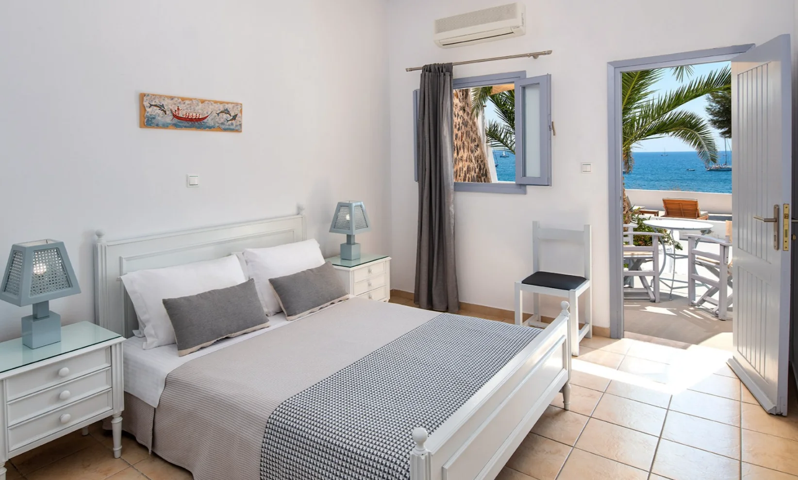 Vacaciones de yoga en Santorini