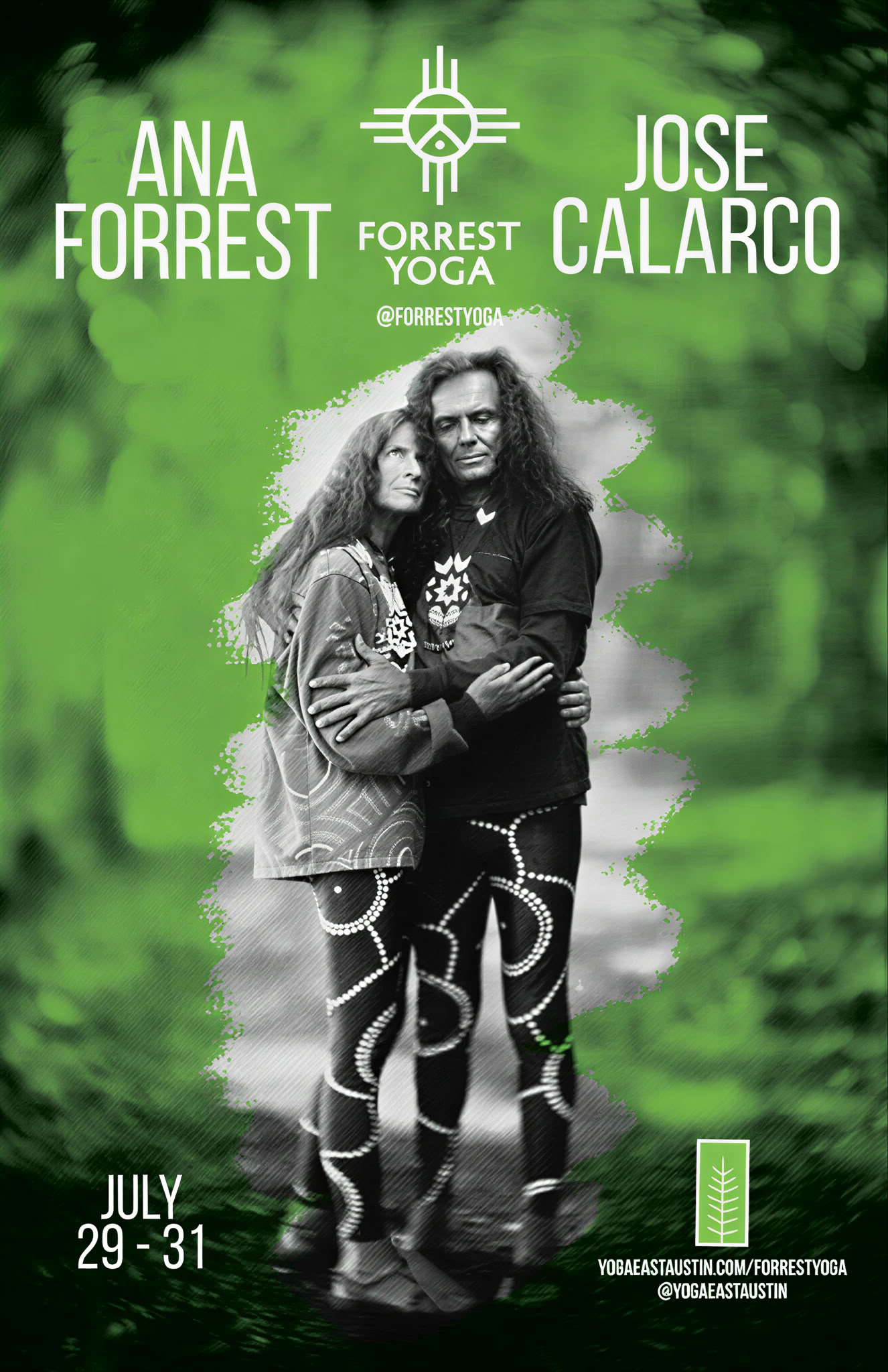 Ana Forrest y Jose Calarco